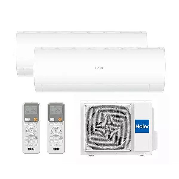 Мульти сплит система на 2 комнаты Haier 2U50S2SM1FA-3 / AS25PS1HRA-M*2шт